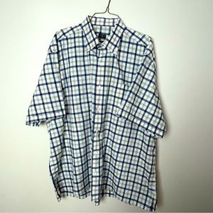 Maus & Hoffman Dress Shirt Button Down Collar Short sleeves XXL
